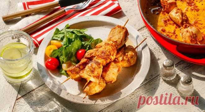 Куриные шашлычки на сковороде, пошаговый рецепт с фото на 353 ккал Куриные шашлычки на сковороде. Вкусный рецепт приготовления с пошаговым описанием, фото и отзывами. Удобный поиск рецептов и кулинарное вдохновение на Gastronom.ru
