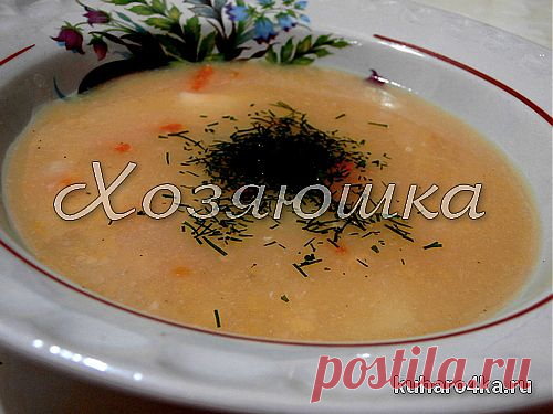 Хозяюшка. Кушать подано! - Быстрый гороховый суп