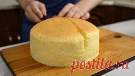 ТАК ВКУСНО! | Торт Кастелла, как Пух! Невероятно нежный, пушистый съедается за секунды!