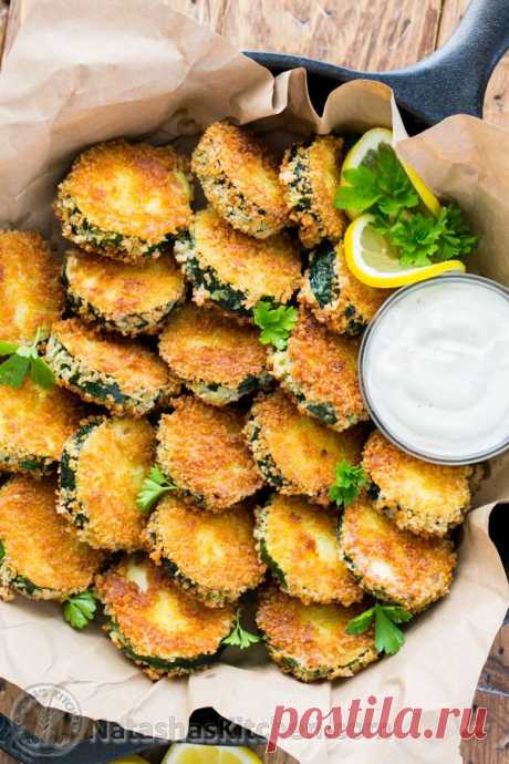 Crisp Zucchini Bites with Garlic Aioli Dip | Recipe