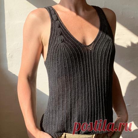 Cascade Tank Top by Lene Rix