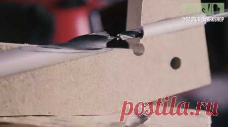 Кондуктор для создания соединений «косой шуруп» своими руками