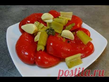 МАРИНОВАННЫЙ КРАСНЫЙ ПЕРЕЦ ПО-АРМЯНСКИ вкусный и простой рецепт от Inga Avak