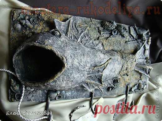 Мастера рукоделия - рукоделие для дома. Бесплатные мастер-классы, фото и видео уроки - Мастер-класс: Ключница "Морская добыча"