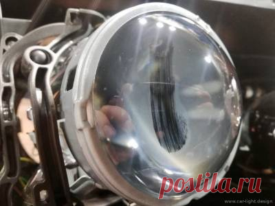 Грязь внутри фары. Профилактическая чистка фар Mercedes-Benz w221 s500 | СТО Car-Light.Design автосвет Киев