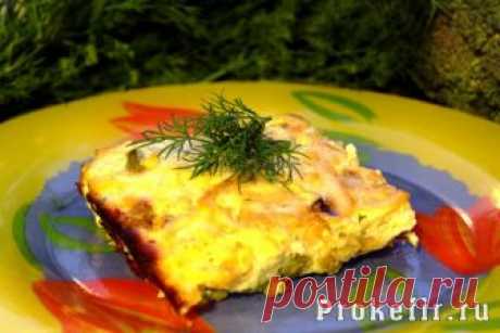 Запеканка из брокколи с сыром и яйцами в духовке   Ингредиенты:  Брокколи &amp;ndash; 400 г. Сыр (плавленый или твёрдый) &amp;ndash; 100 г. Яйца &amp;ndash; 5 шт. Кефир &amp;ndash; &amp;frac12; стакана Лук &amp;ndash; 1-2 шт. Соль, перец