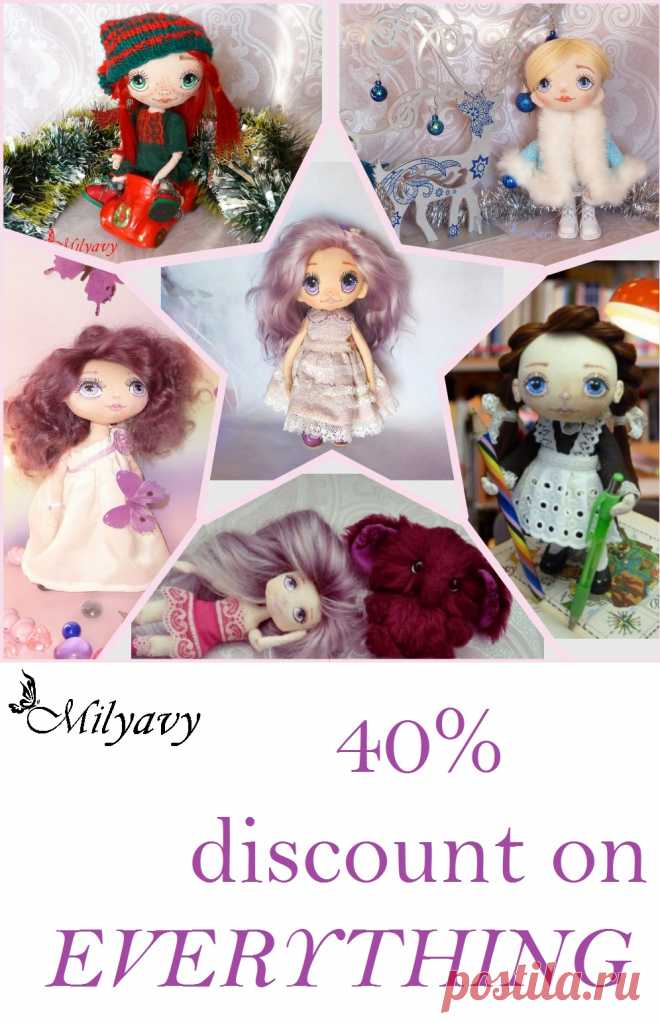 40% discount on EVERYTHING in my shop