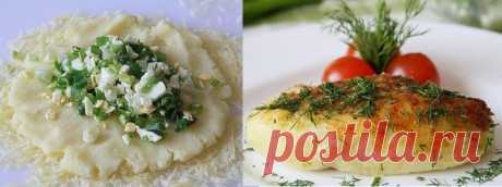 Готовим любимые картофельные зразы с луком и яйцом