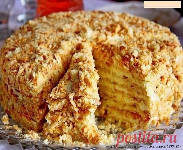 Очень вкусный торт «Светлана» без выпечки. 


Ингредиенты:
для коржей:
3 стакана муки1 банка сгущенки1 яйцо1 ч.л. соды1 ч.л. уксуса (погасить соду уксусом)
Для крема:
750 гр молока200 гр сливочного масла1,5 стакана сахарного песка2 яйца3 ст.л.…