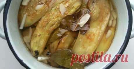 Маринованные баклажаны. Вкуснятина невероятная! Готовы на следующий день!