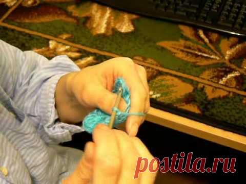 Видео-уроки по вязанию: Вязание крючком квадратиков