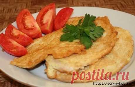 Куриные Отбивные с хрустящей сырной корочкой