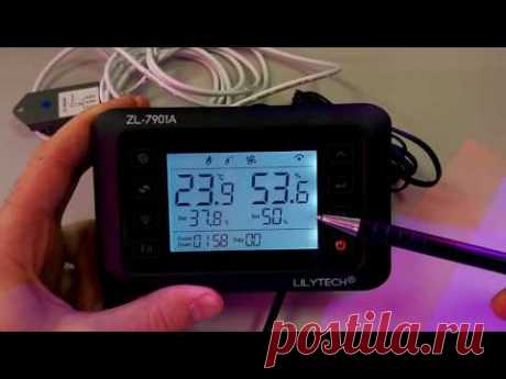 Обзор и инструкция по настройке контроллера lilytech zl-7901A