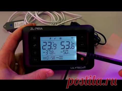 Обзор и инструкция по настройке контроллера lilytech zl-7901A