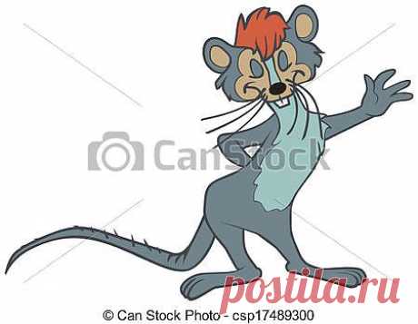 Векторные клипарты gray, rat - cartoon, personages, hero, drawing, graphics,... csp17489300 - Поиск клипартов, иллюстраций, рисунков и векторных графических изображений в формате EPS