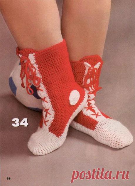 Носки-кеды