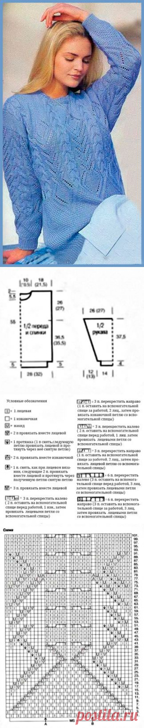 цитата Svetik1989 : Голубой узорчатый пуловер (22:06 06-04-2014) [4283346/320157717] - vbifnrf@mail.ru - Почта Mail.Ru
