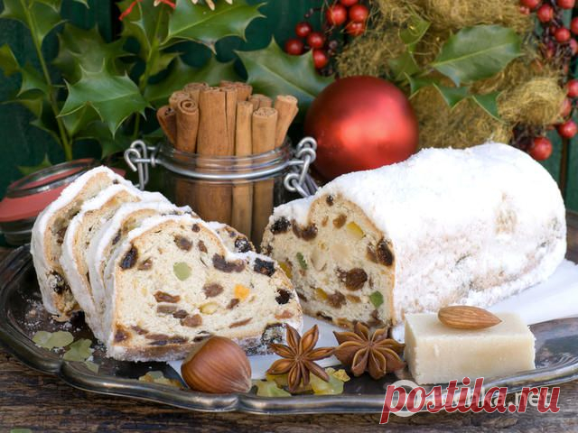 Рождественский кекс с сухофруктами и орехами - tochka.net