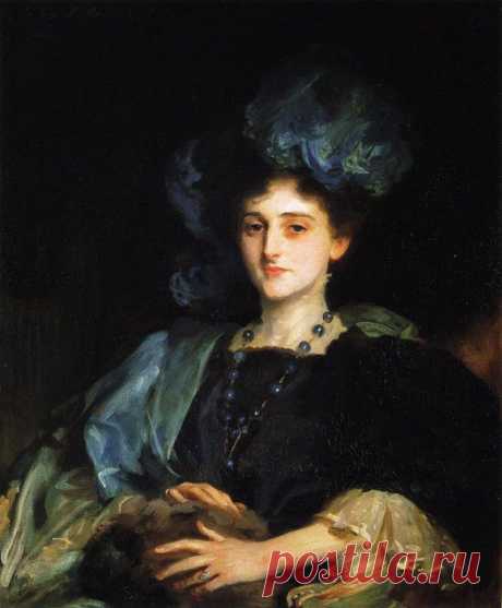 Katherine Lewis 1906. Джон Сингер Сарджент. Описание картины, скачать репродукцию.