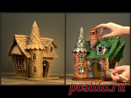 ❣DIY Fairy House Using Cardboard❣
