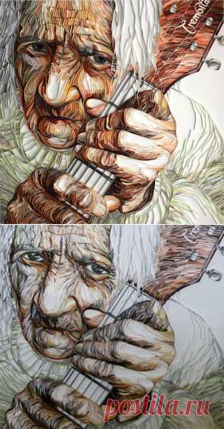 Babushka: New Quilled Work from Yulia Brodskaya | strictlypaper