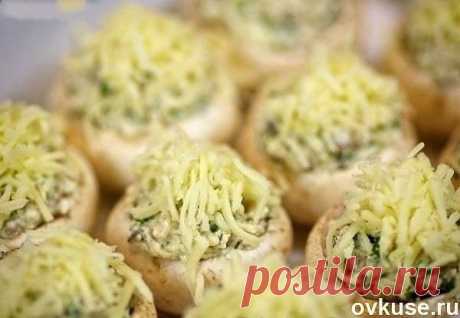 Шампиньоны с курицей и сыром. - Простые рецепты Овкусе.ру