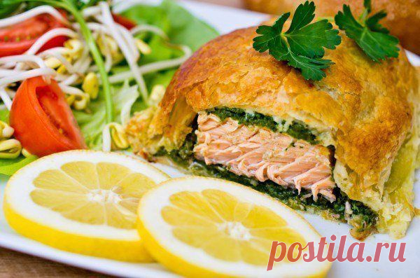 ОЧЕНЬ ВКУСНЫЙ РЕЦЕПТ! ЗАПЕЧЕНАЯ РЫБА В ТЕСТЕ