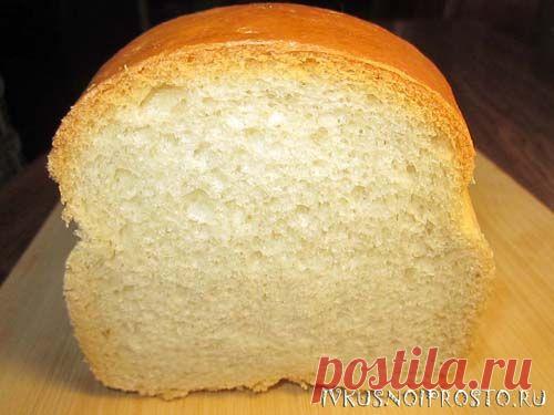 Белый хлеб в духовке - пошаговый рецепт с фото | И вкусно и просто
