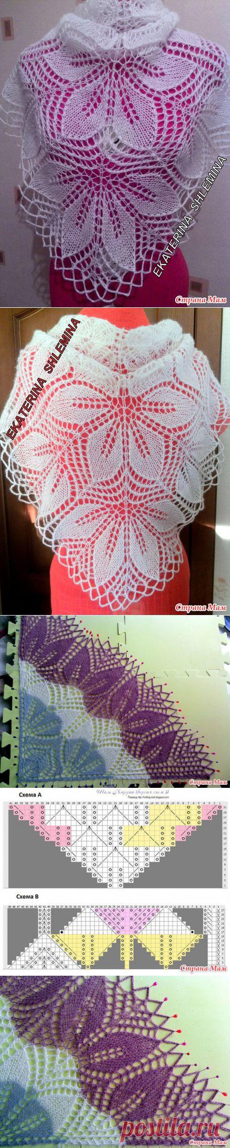 Харуни с двойной каймой-пояснения и схемы.