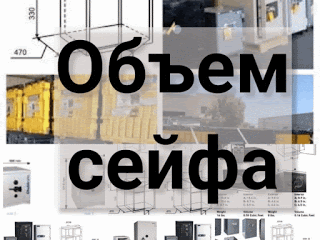 .: Объем сейфа: внутренний и внешний объемы сейфов, что влияет на объем сейфа?