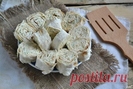 Лаваш с сыром и укропом - пошаговый рецепт с фото на Повар.ру