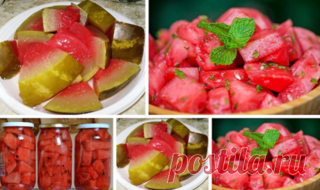 6 Моих Вкуснейших - Рецептов АРБУЗОВ в Банках