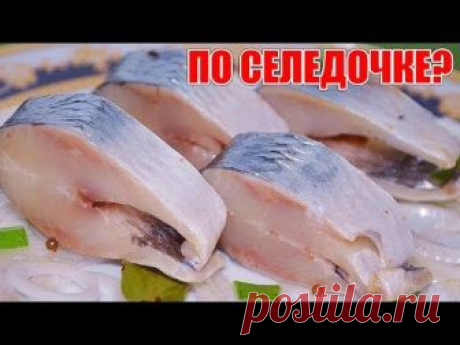 Как посолить селедку дома