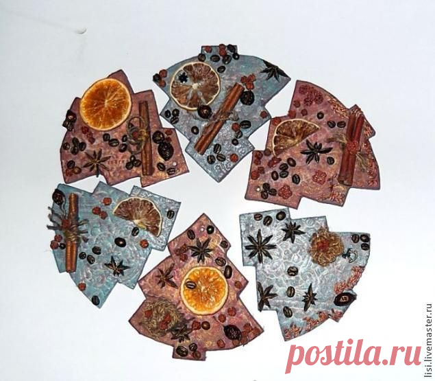 Эко елочки - Ярмарка Мастеров - ручная работа, handmade