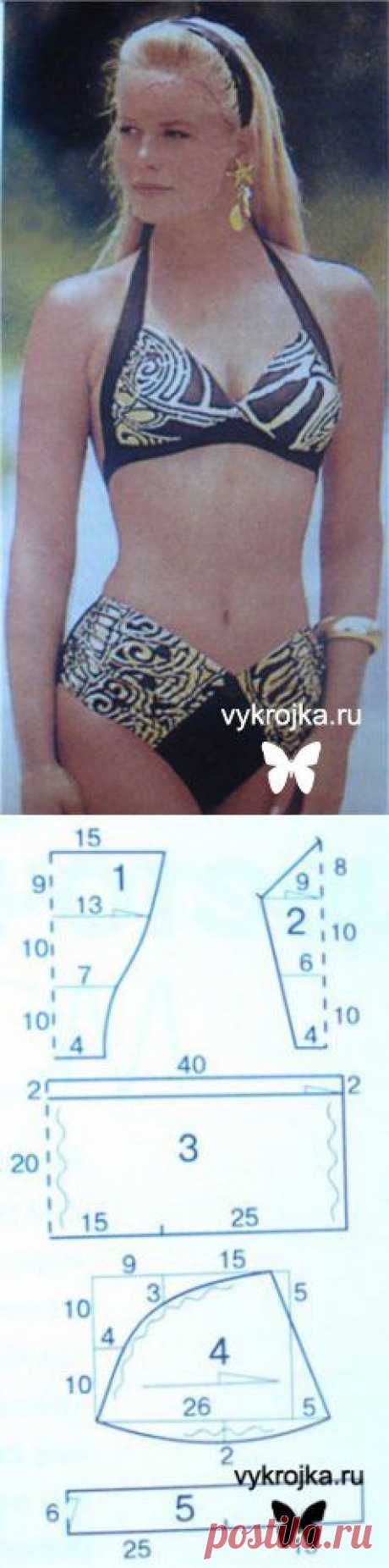 Раздельный купальник