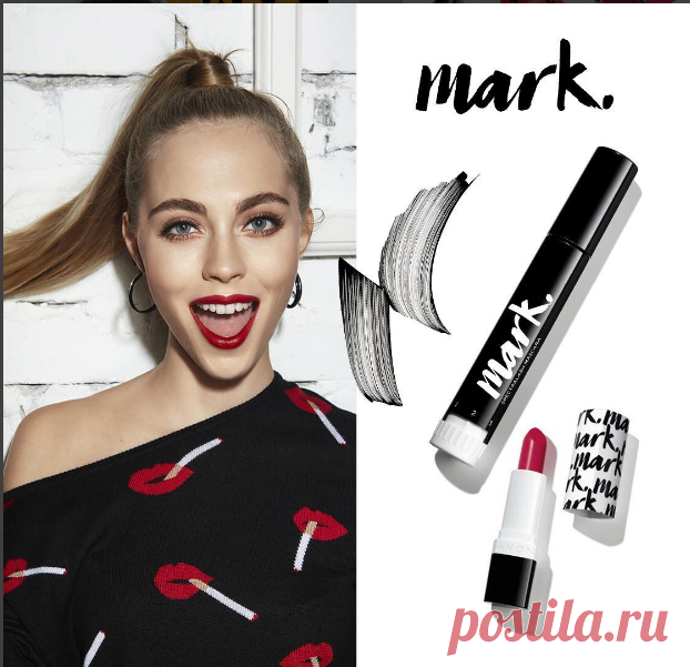 markcosmeticsrussiaCrazy-ресницы? Поверни основание туши mark. «Полный спектр» и сама решай, какой объем нужен тебе! А дополнит твой образ помада «Максимум цвета» от mark.