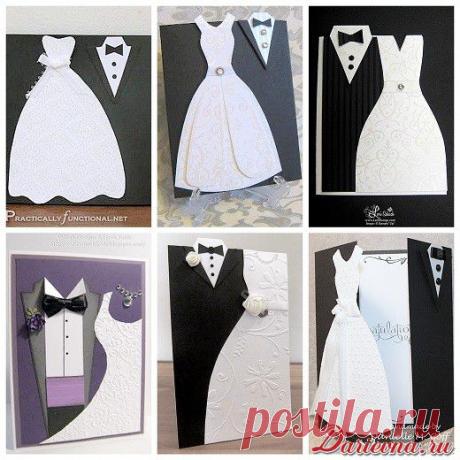 Как сделать свадебную открытку своими руками в технике скрапбукинг. Мастер-классы