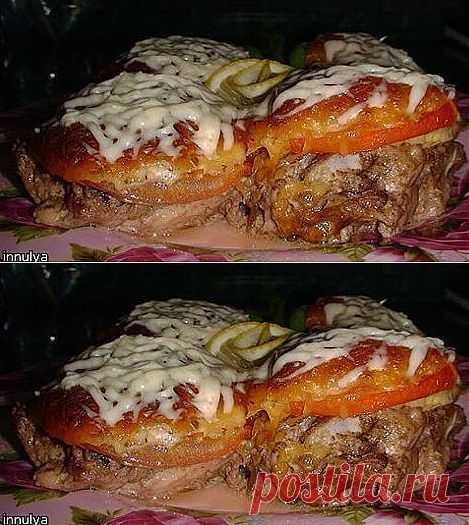 Мясо под ореховым соусом..