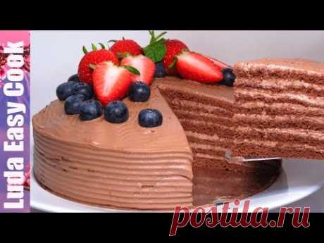 ТОРТ на 8 марта! Шоколадный Торт «МОЛОЧНАЯ ДЕВОЧКА» | MILKY GIRL CAKE MILCHMÄDCHEN | food channel