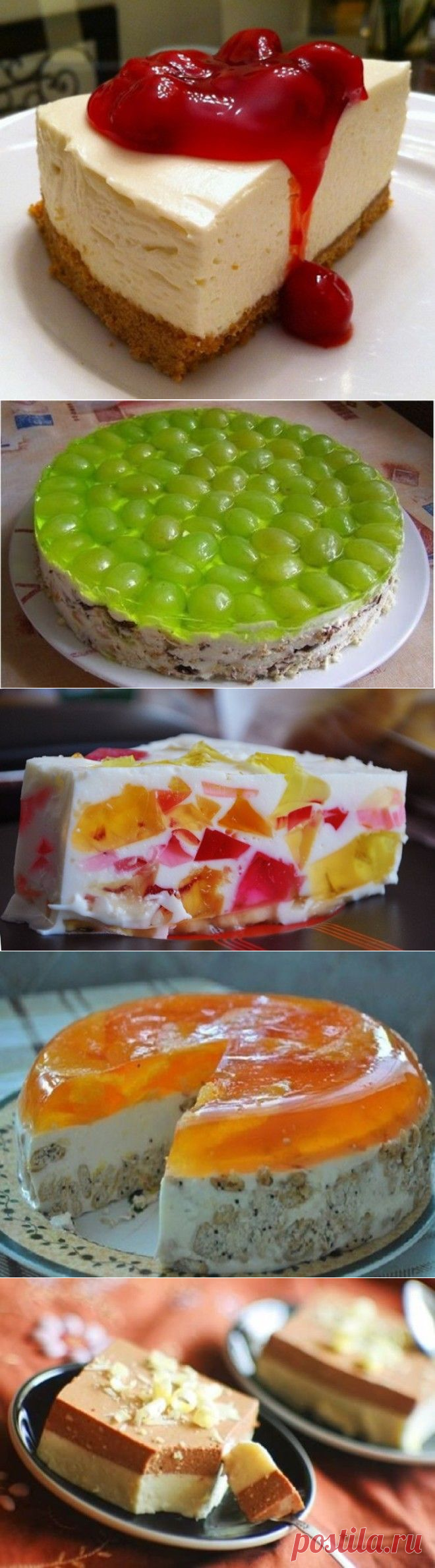 5 вкуснейших тортов без выпечки: быстро и просто!