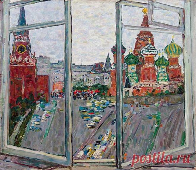 Майское окно. Красная площадь.jpg
Домашников Борис Федорович (1924 - 2003),