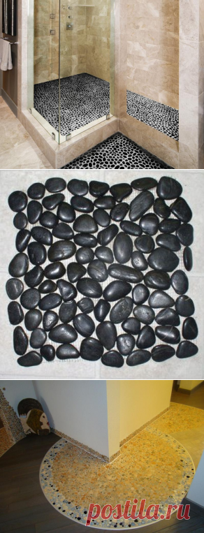 ПОЛ ИЗ ГАЛЬКИ