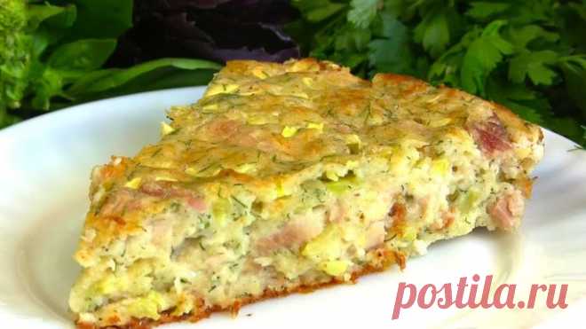 Рецепт ленивого пирога с курицей. Просто и вкусно! — Сад Заготовка