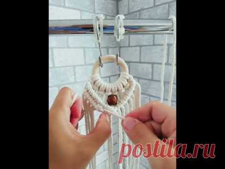 How to make Macrame Pot hanger 2