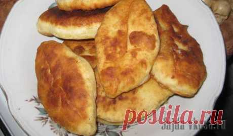 Пирожки с картошкой. Украинская кухня.