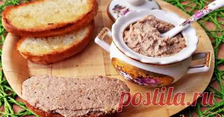 Паштет с орехами