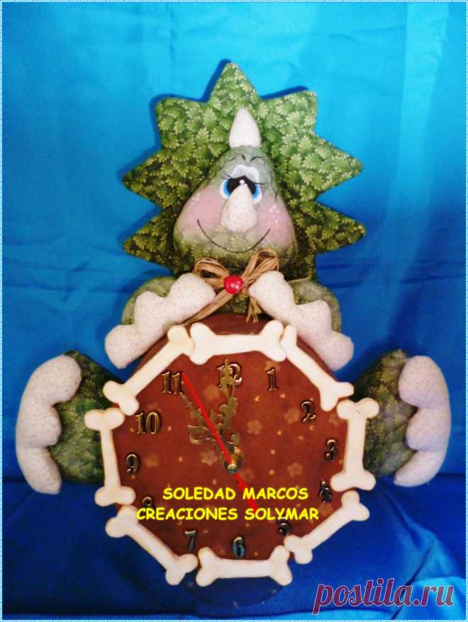 RELOJ DINOSAURIO