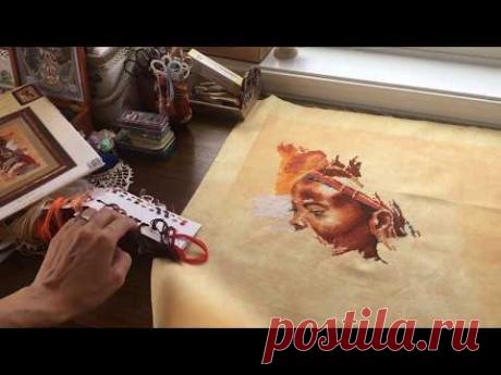 Вышивка Крестом. Ланарте Африканская Женщина магазин Мир Вышивки