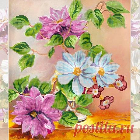 "Цветочная фантазия" — Канва/ткань с нанесенным рисунком от Абрис Арт купить в интернет-магазине Вышиваю.ру В интернет-магазине Вышиваю.ру вы можете купить Канва/ткань с нанесенным рисунком от произволителя Абрис Арт "Цветочная фантазия" по доступной цене с доставкой по Москве и всей России.