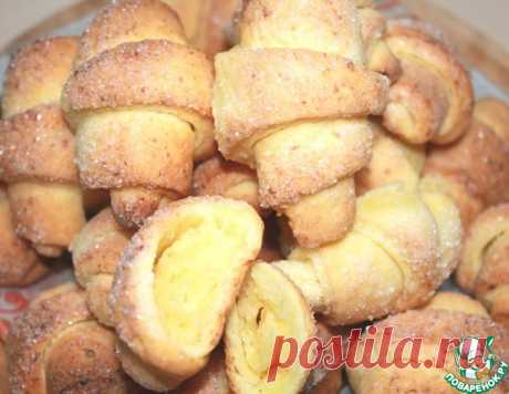 Творожные рогалики – кулинарный рецепт